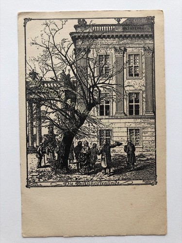 Künstler potsdam partie - künstler-ak,
