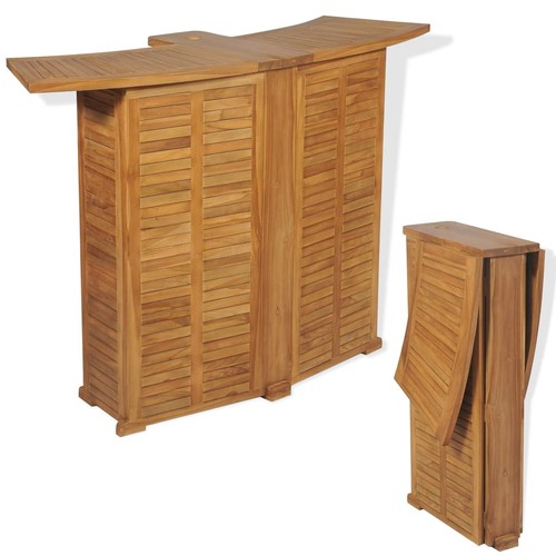 Teak garten bartisch - garten, klappbar