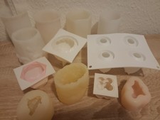 Kerzengießformen 13 Stück