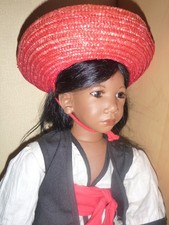 Vinylpuppe Mexico Junge PANCHO * Künstlerpuppe  Annette Himstedt *  Puppe TOP !