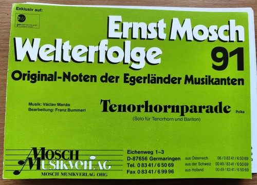 Tenorhornparade noten für - "tenorhornparade",