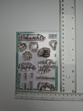 Creative Depot Stempelset Clearstamps Klarsicht "Kleines Plätzchen Mischmasch"