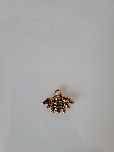 Bienen anhänger gold - bienen,