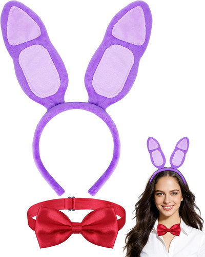 Bunny kostüm zubehör lila - bunny,