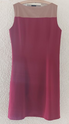 Kleid weinrot mit - in,