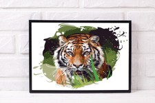 SAFARI POSTER DRUCK BILD FOTO