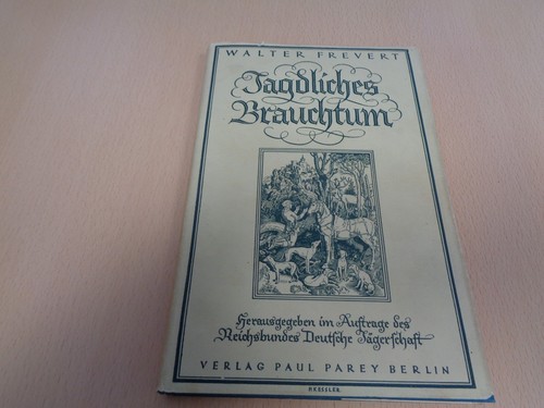 1936 jagdliches brauchtum - 1936, v