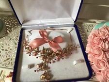 Modeschmuck Halskette Rosegold