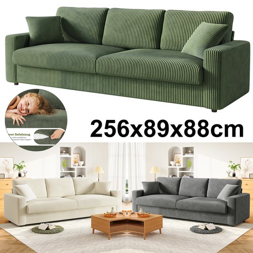 Sitzer sofa 256cm couch - 4-sitzer, sofa,