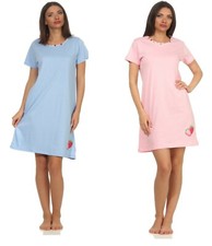 Neu Frauen Damen Nachthemd