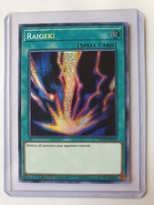Raigeki TN19-EN010 Secret-Rare YU-GI-OH Karte Englisch EX