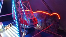 Leuchtfassade für Fun Schiff Faller 140420 H0 Kirmes Beleuchtung