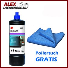 3M 50383 Perfect-it III Anti-Hologramm Politur 1Liter + 1 Microfasertuch blau