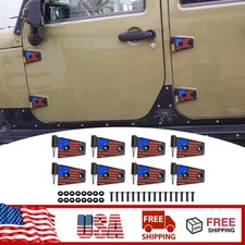 8PCS US Flag Multicolor