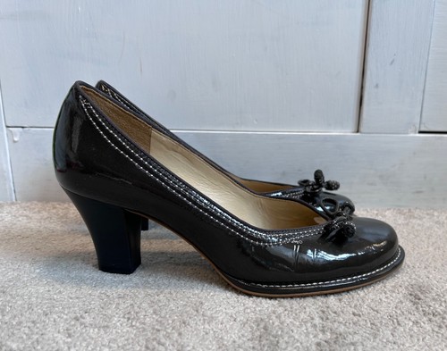 Clarks graue lackleder - graue, lackleder-pumps