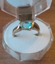 333er / 8 Karat  Blau Topas