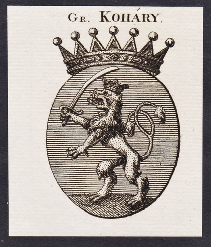 Koháry wappen coat - coat, arms