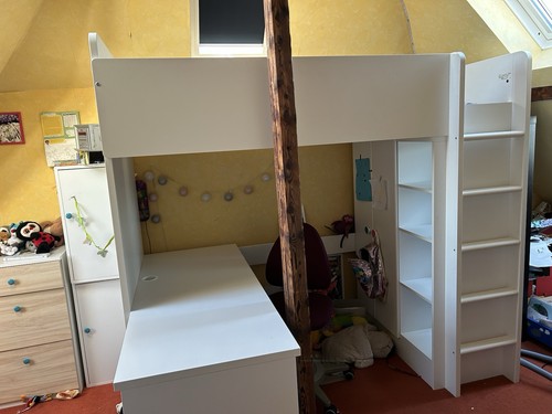 Ikea stuva hochbett weiß - weiß,,