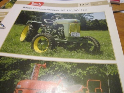 Traktor bautz 120 - 120,, aw