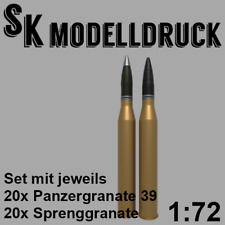 40x Munition KwK 43 in 1:72