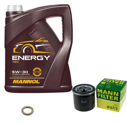 Mann filter ölfilter - Ölfilter, 5