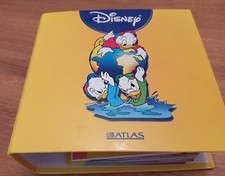 Sammelkartenreihe Disney Planet 1999 bis 2000 Atlas-Verlag Ordner gefüllt