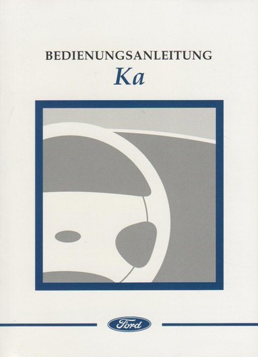 Ford betriebsanleitung 1998 - betriebsanleitung,