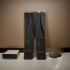 Kunst Leder Hose Neu 42/44/46 von Only, Weites, Gerades Nein, Voll Stretch