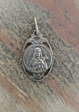 Alte religiöse Medaille