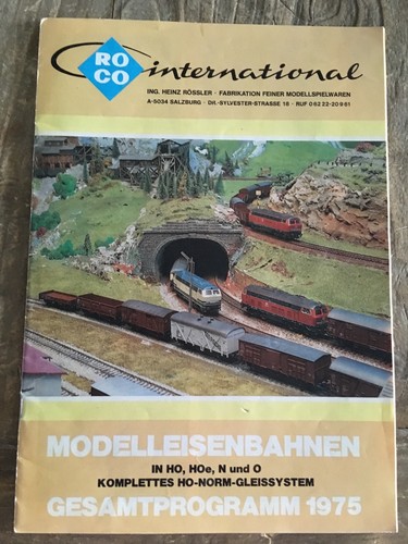 Roco modelleisenbahn katalog - modelleisenbahn,