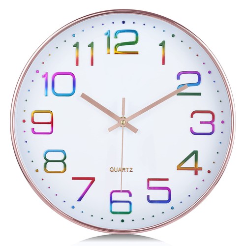 Wanduhr lautlos modern - modern, 3d