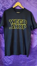 Weed Shop Hollywood California T Shirt Größe M Schwarz Baumwolle Star Wars Style