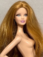 Barbie Model Muse Collection Basics 07 Ooak Puppe Rote Haare