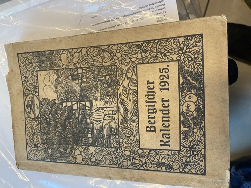 Bergischer kalender 1925 - bergischer,
