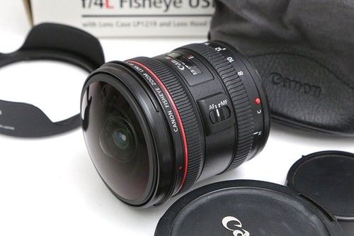 Canon ef8 15mm f4l fisheye - f4l, usm