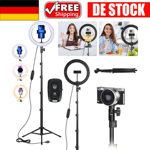 Led ringlicht mit profi - led,