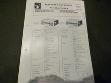 Original Service Manual Schaltplan Blaupunkt  Frankfurt TR 24V