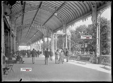 Alte glasfoto platte - glasfoto,