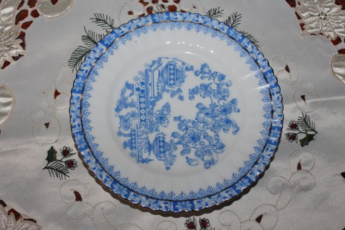 Kuchenteller china blau echt - blau,