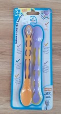 Vital Baby - L 007 - Mama´s erster Löffel - gelb/lila - 2er Set - ca. 18 cm