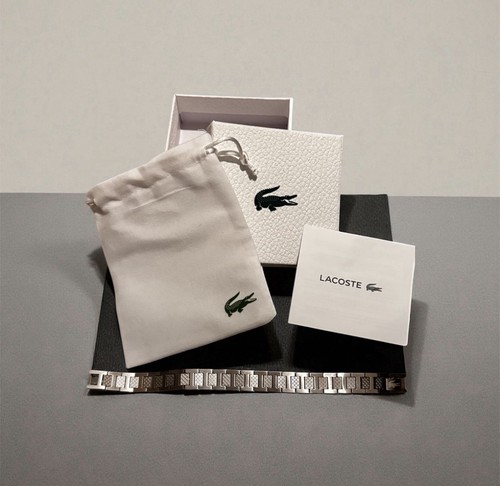 Lacoste armband edelstahl - lacoste,