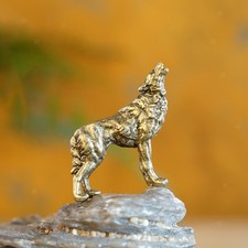 Wolf-Statuen-Kollektion aus