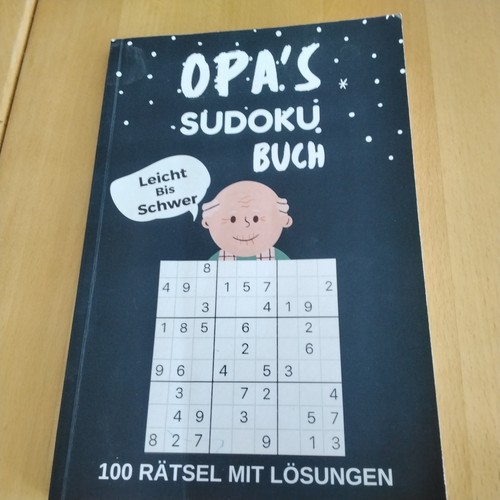 Opa sudoku buch - opa's, rätsel
