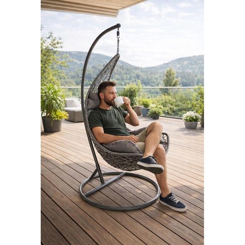 Hängesessel polyrattan - hängesessel,