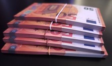 Geldscheine EURO Spielgeld Set 120 Scheine 10€ - 500€ Poker Monopoly Geschenk