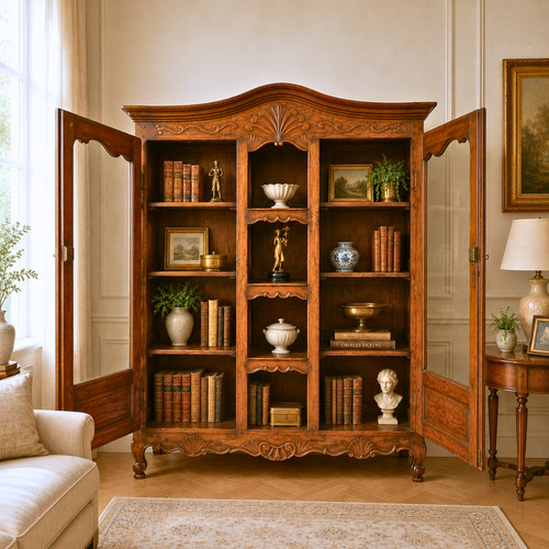 Antike vitrine bücherschrank - antike,