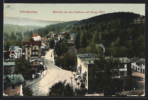 Ansichtskarte schreiberhau - ansichtskarte,