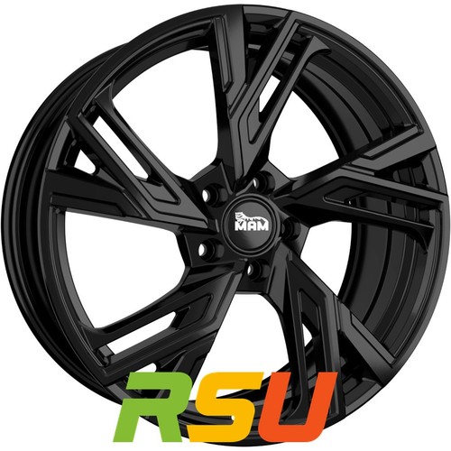 Mam rs5 black painted 5x17 - rs5,