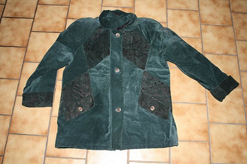 Lederjanker damenjacke - lederjanker, @