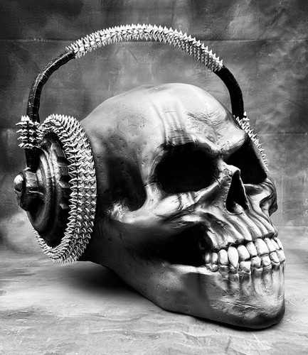 Totenkopf airbrush big skull - totenkopf,